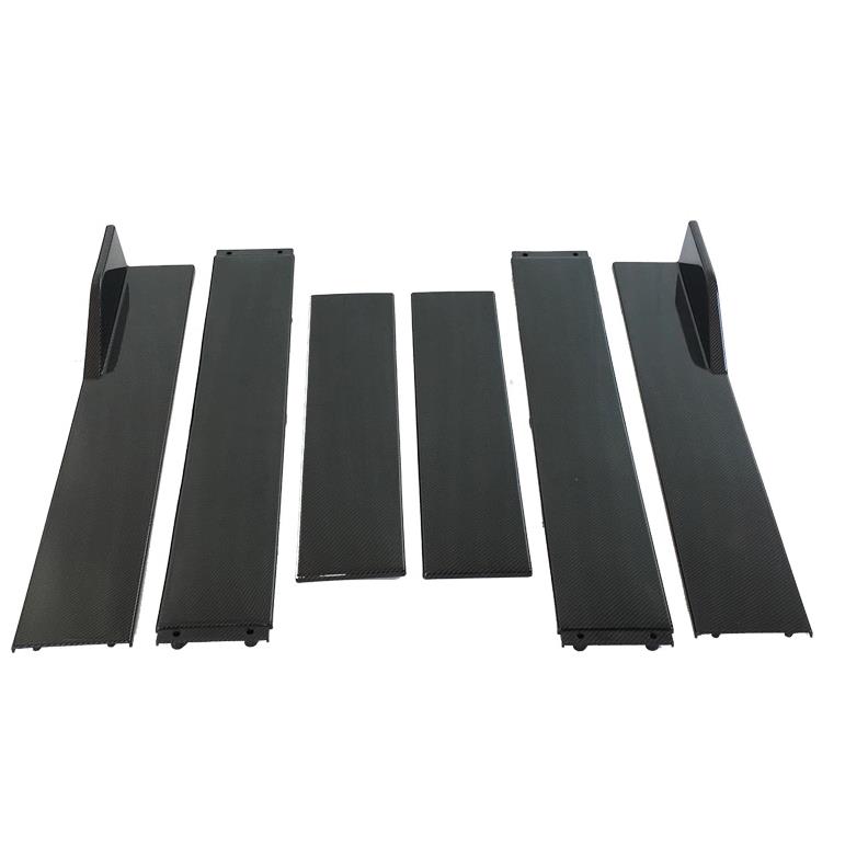 Universal Type B 3-stages Side Skirts Spoiler For All Cars 