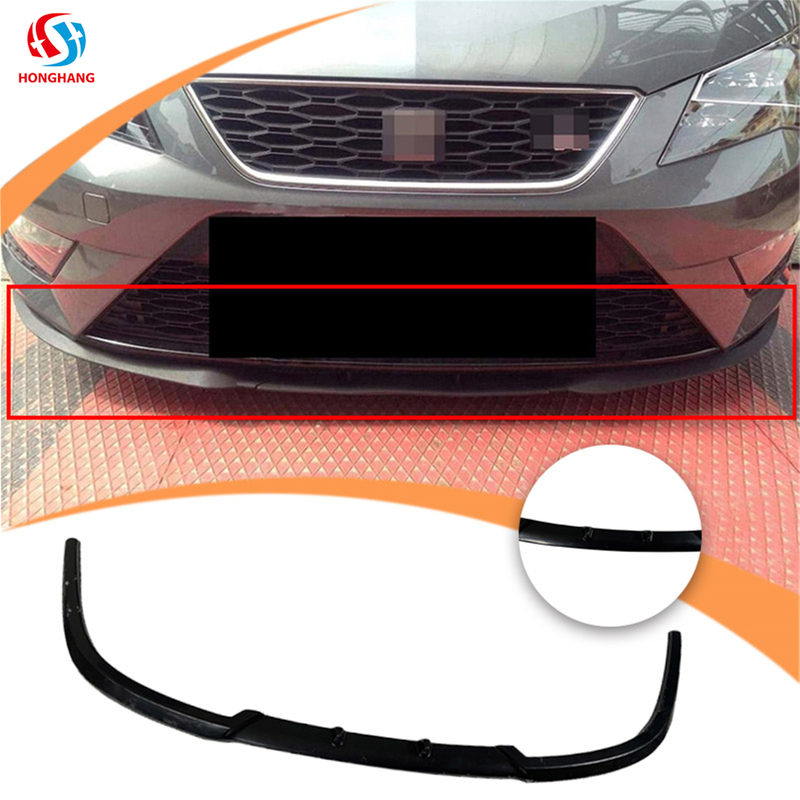Front Bumper Lip Splitter For Seat Leon Cupra 2015-2021