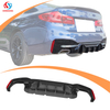 Competitive M5 Style Water Transfer Printing Rear Bumper Diffuser for Bmw 5 Series G30 2018+