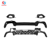 MP Style Rear Bumper Diffuser for Bmw 3 Series G20 Double Hole