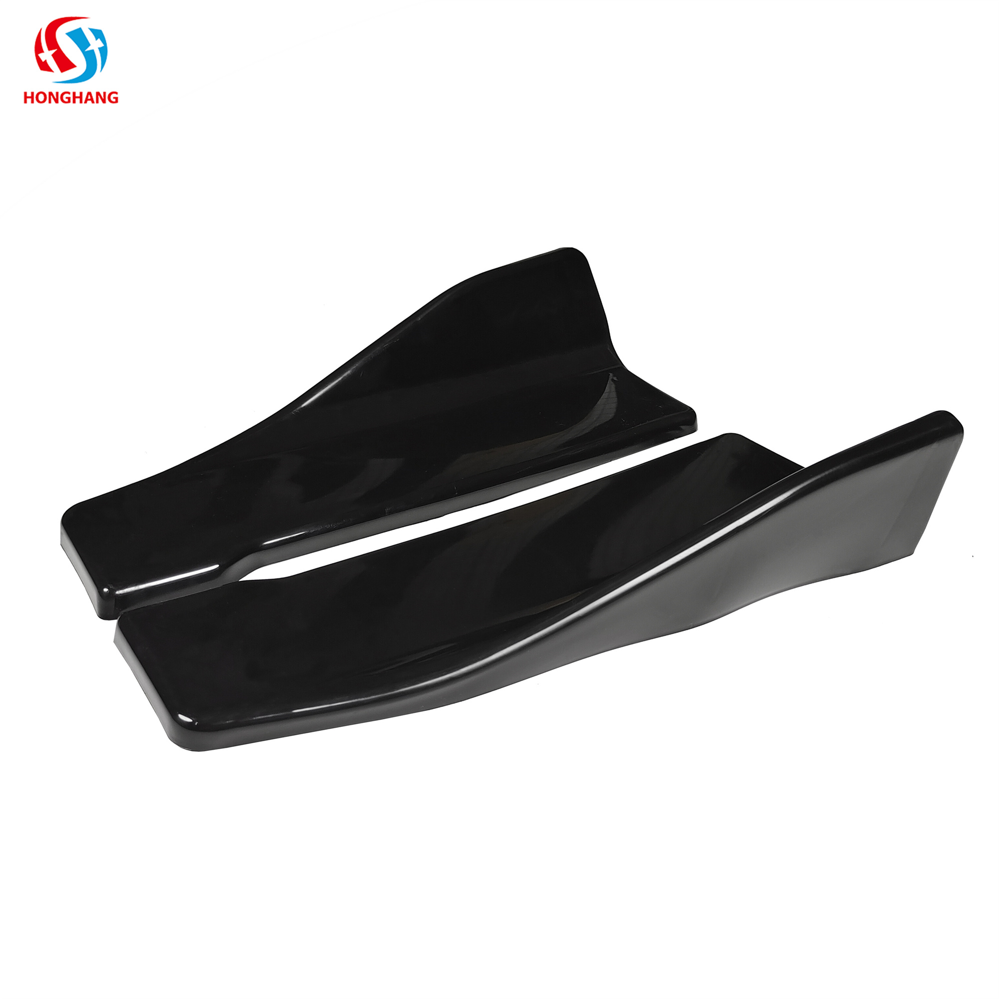 Type C Universal Rear Bumper Spitter Side Corner Protector Lip For All Cars 