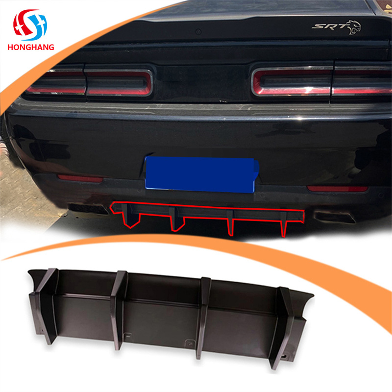 Dodge Challenger Rear Bumper Diffuser Lip 2015 2016 2017 2018 2019 2020