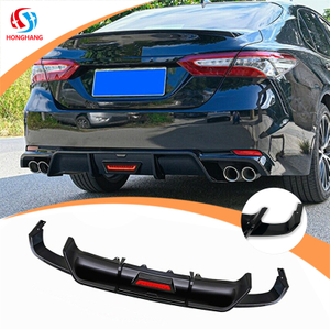 Rear Bumper Diffuser Lip for Toyota Camry 8th GEN 2018+ with LED Light